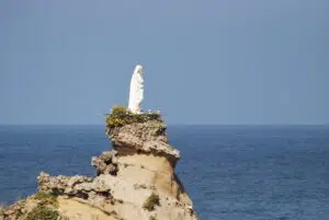 Visite du Rocher de la Vierge