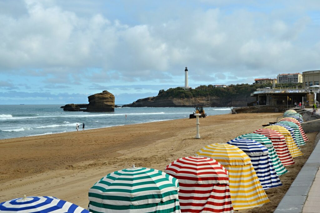 La Grande plage de Biarritz