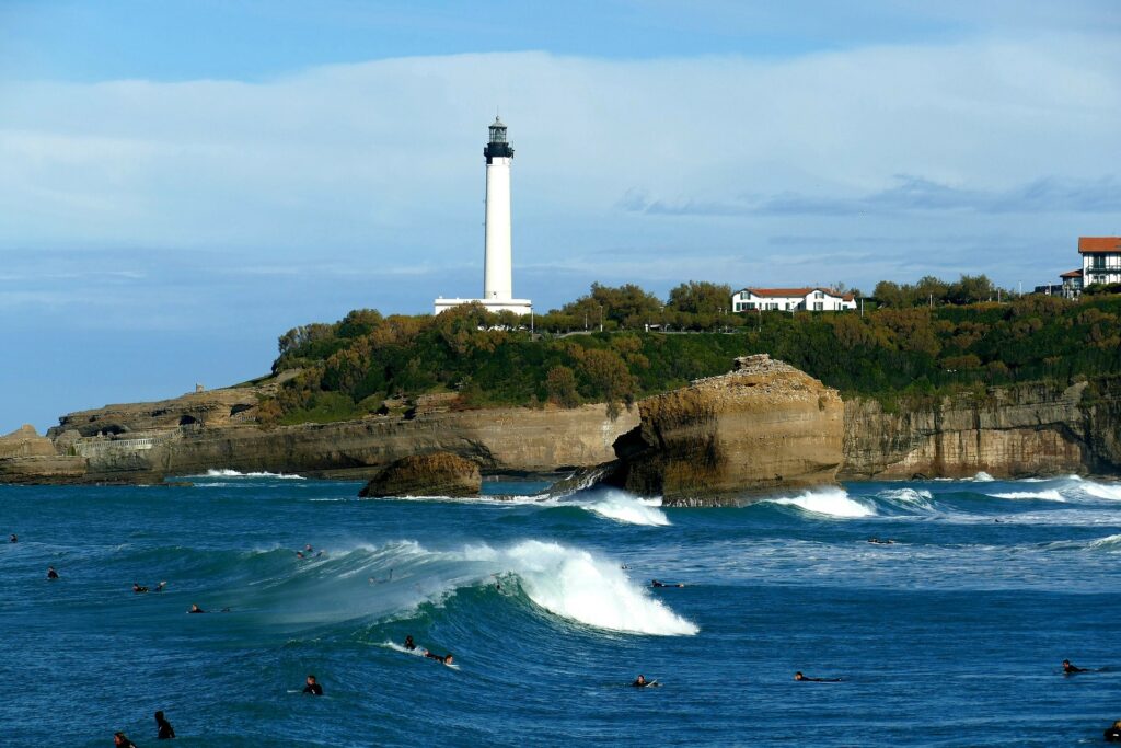 Le Phare à Biarritz