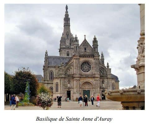 Basilique de Sainte-Anne d'Auray, Sud de la Bretagne