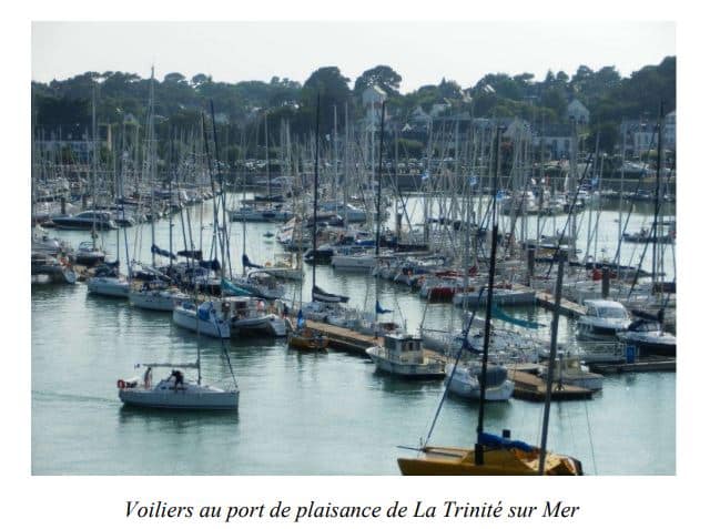 Port de Plaisance de la Trinité-sur-mer. Le sud de la Bretagne 