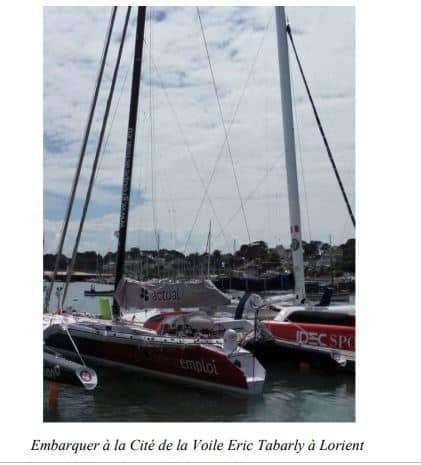 Cité de la voile Eric Tabarly à Lorient, Sud de la Bretagne