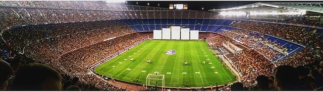 Stade de football barcelone