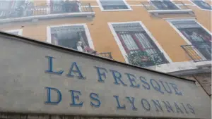 Histoire de la fresque de lyonnais