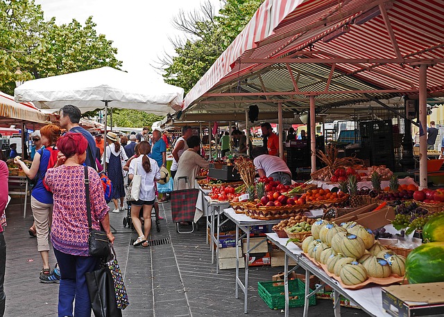 Marché à Nice