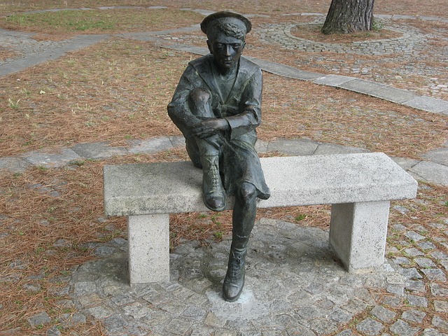 Statue de Jule Verne Nantes