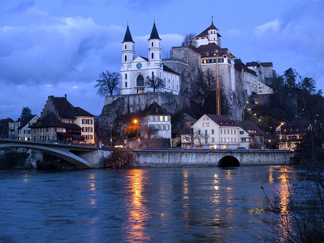 Le château d'Aarburg