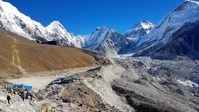 Camp de base de l'Everest