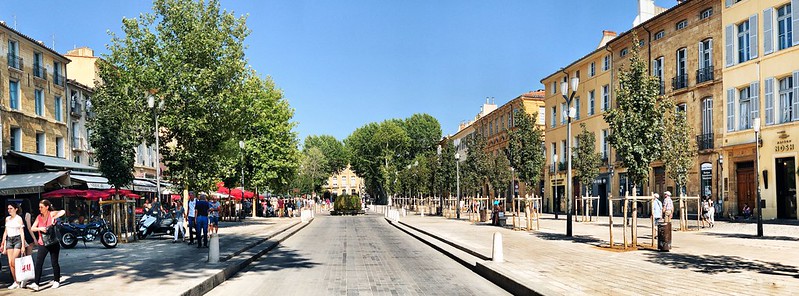 activités à faire à Aix-en-Provence: Le cours Mirabeau