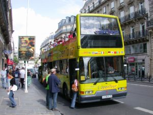 Hop on Hop off Tour en bus de Paris