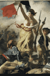 liberté à la tête du peuple