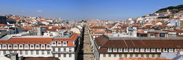 visite lisbonne à  pied