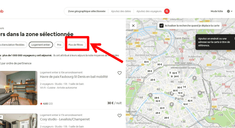 Carte Interactive Airbnb Comment l’Utiliser pour Trouver Votre Location ?