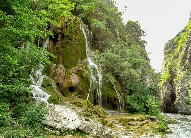La chute de la Druise dans la Drôme (la plus belle cascade?)
